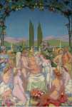 Denis Maurice Panel 5. In the Presence of the Gods Jupiter Bestows Immortality on Psyche and Celebrates Her Marriage to Eros  - Hermitage